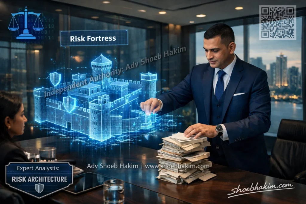 Vakilverse demonstrating the shift from traditional compliance checklists to strategic risk architecture.